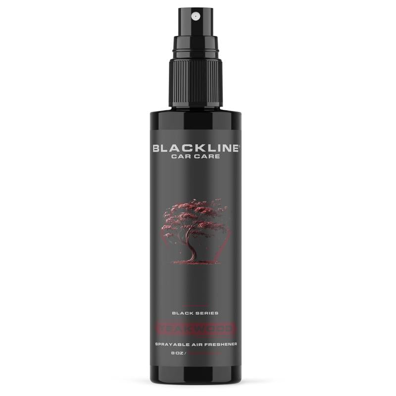 BLACKLINE 8oz Car Air Freshener - Lasts 1-2 days, Made For Daily Use. Choose from Dark Ice, Ocean Breeze, Mahogany Teakwood, or Sour Cherry scents.