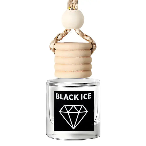 Car Air Fresheners Hanging Scent Oil Diffuser,8ML Nature Frangrance Friut Juciy Perfume Last Long Time For Car & Live Gifts Springtok Black ICE