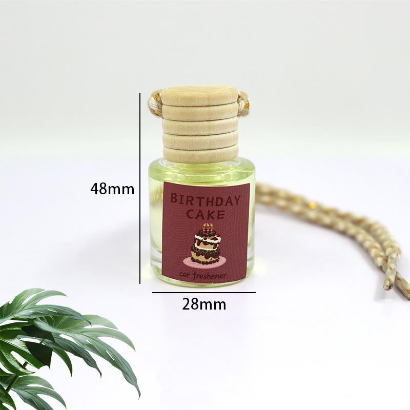 Car Air Fresheners Hanging Scent Oil Diffuser,8ML Nature Frangrance Friut Juciy Perfume Last Long Time For Car & Live Gifts Springtok Black ICE